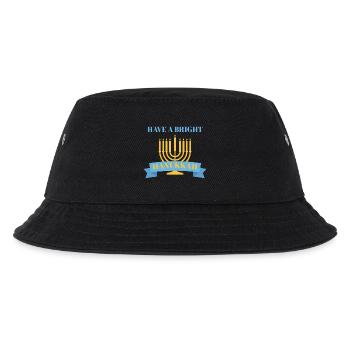 Hanoukka, Hanoukka, fête des lumières, cadeau, chemise - Bob Enfant - noir - Devant
