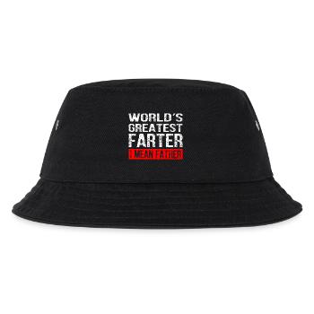 World's Greatest Farter I Mean Father - Kinder Bucket Hat - Schwarz - Vorne