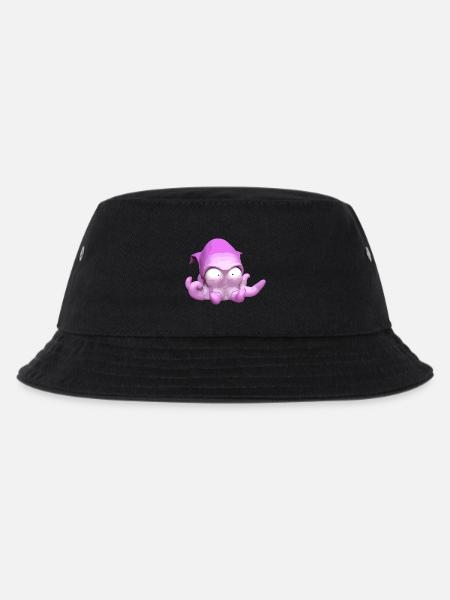 TintenfischMops - Kids’ Bucket Hat - black