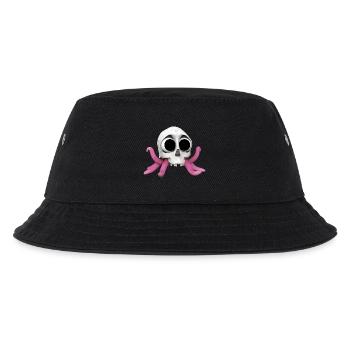 SkullyMops - Kids’ Bucket Hat - black - Front