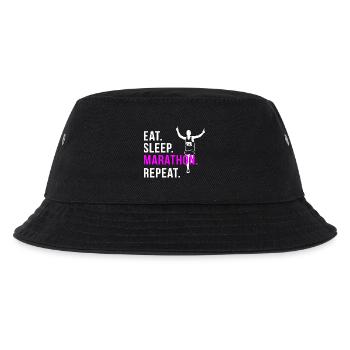 marathon - Kids’ Bucket Hat - black - Front