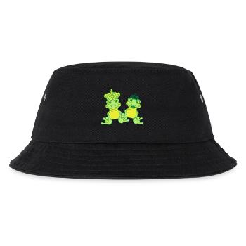 prince koenig froschkoenig couple couples love verl - Kids’ Bucket Hat - black - Front