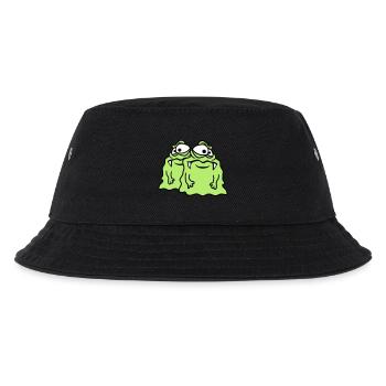 Team 2 friends couple glibber slime disgusting slime - Kids’ Bucket Hat - black - Front