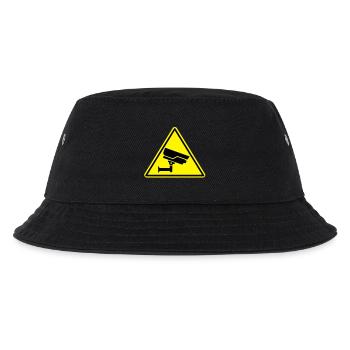 security camera - Kids’ Bucket Hat - black - Front