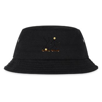 Skateboard Fun - Kids’ Bucket Hat - black - Front