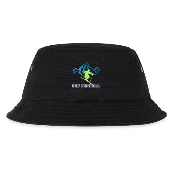 Skiing 007 - Kids’ Bucket Hat - black - Front