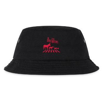 Bremer Stadtmusikanten - Kinder Bucket Hat - Schwarz - Vorne