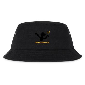 Chorbändigerin - Kinder Bucket Hat - Schwarz - Vorne