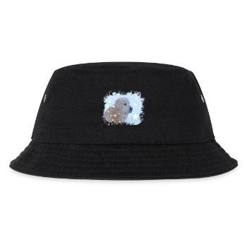 Retriever, Golden Retriever, Dog, Christmas, - Kids’ Bucket Hat - black - Front