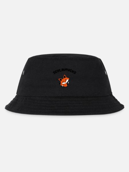 schlaufuchs_02 - Kinder Bucket Hat - Schwarz