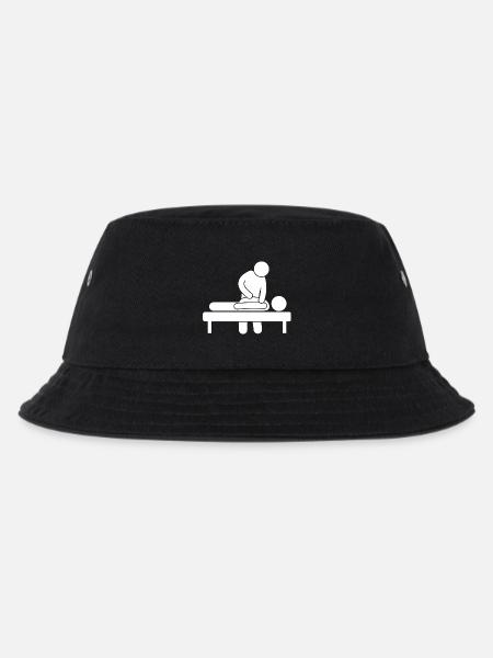 Physiotherapeut Physiotherapeutin Krankengymnast - Kinder Bucket Hat - Schwarz