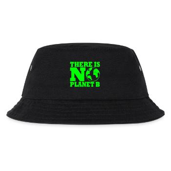 There is no planet B - Kinder Bucket Hat - Schwarz - Vorne