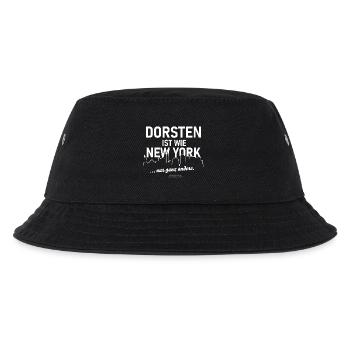 Dorsten - Kinder Bucket Hat - Schwarz - Vorne
