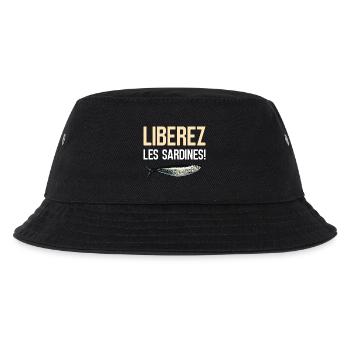 Liberez les sardines - Bob Enfant - noir - Devant
