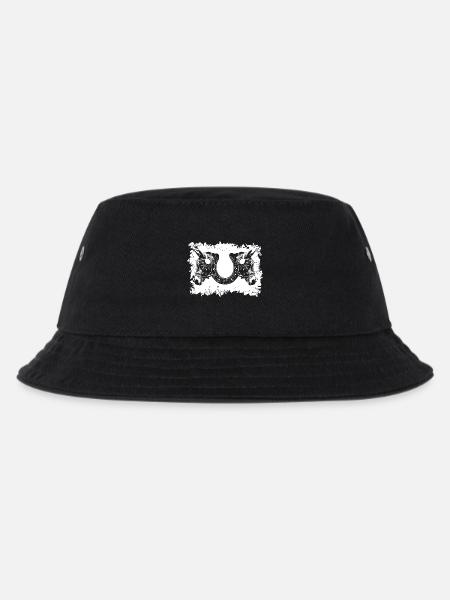 Pferdesport - Hufeisen - Kinder Bucket Hat - Schwarz