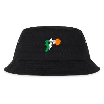 | du comté d’Offaly Irlande Contour de la carte du drapeau - Bob Enfant - noir - Devant