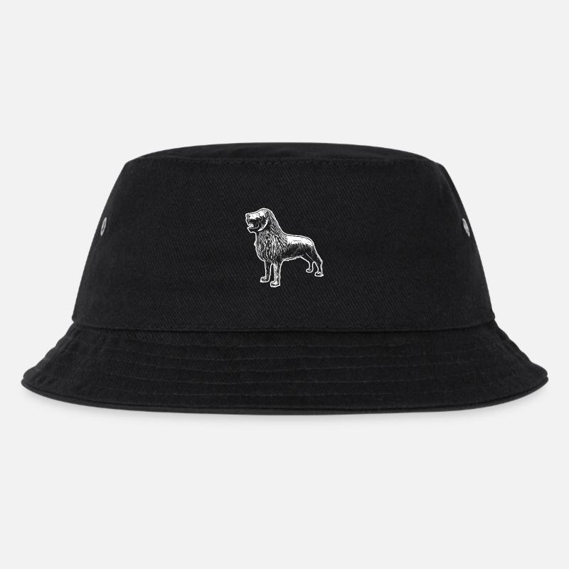 Braunschweiger Löwe - Kinder Bucket Hat - Schwarz