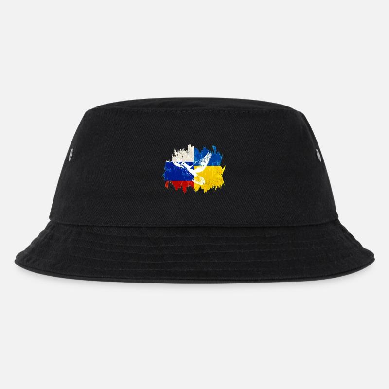 Ukraine Russie Conflit Colombe de la paix - Bob Enfant - noir