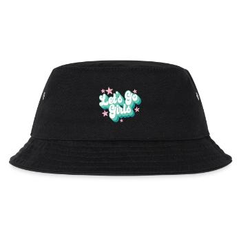 Let's Go Girls Hen Night Bridal Bachelorette Party - Kids’ Bucket Hat - black - Front