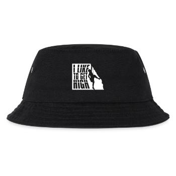 like to get high - Kinder Bucket Hat - Schwarz - Vorne