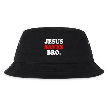 Jesus saves bro - Bob Enfant - noir - Devant