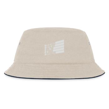 have fun at work - Kids’ Bucket Hat - ecru/navy - Front