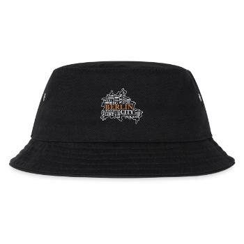 Berlin Vibes-Streetwear für Hauptstadt-Liebhaber - Kinder Bucket Hat - Schwarz - Vorne