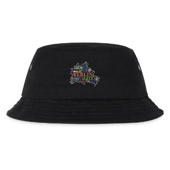Berlin Vibes-Streetwear für Hauptstadt-Liebhaber - Kinder Bucket Hat - Schwarz - Vorne