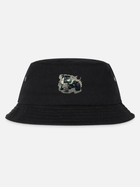 Agrotron K 110 - Kinder Bucket Hat - Schwarz