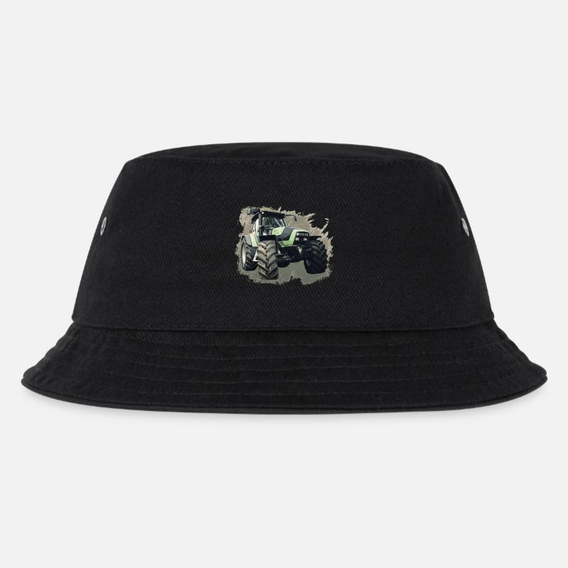 Agrotron K 110 - Kinder Bucket Hat - Schwarz