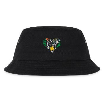 Beste Mutter aller Zeiten - Kinder Bucket Hat - Schwarz - Vorne