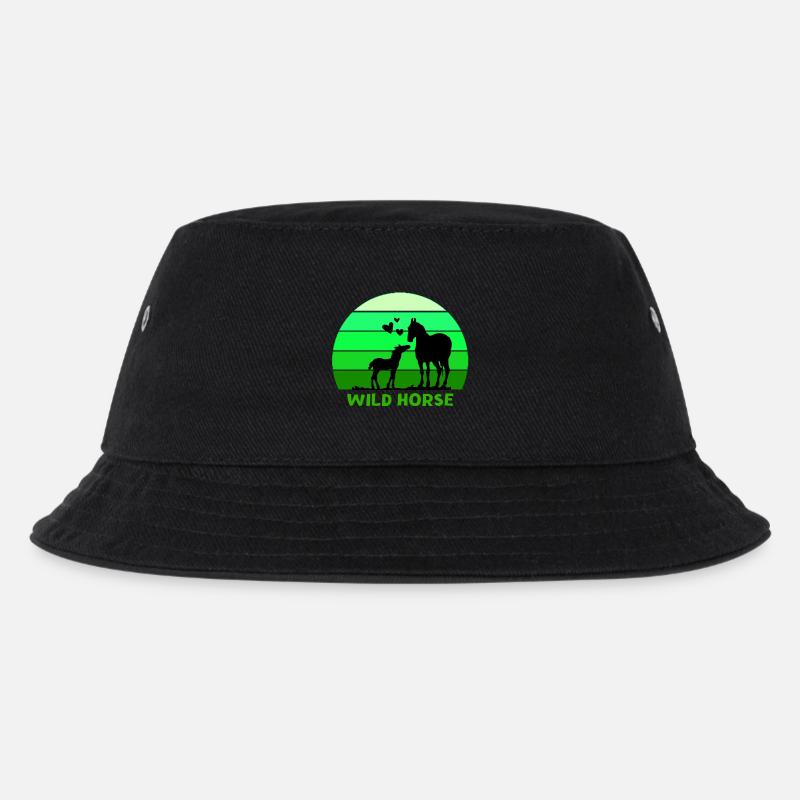 cheval, cheval sauvage, passionné de chevaux - Bob Enfant - noir