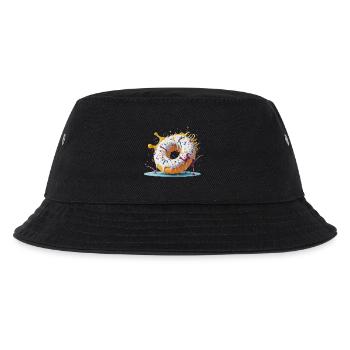 Donut - Kinder Bucket Hat - Schwarz - Vorne