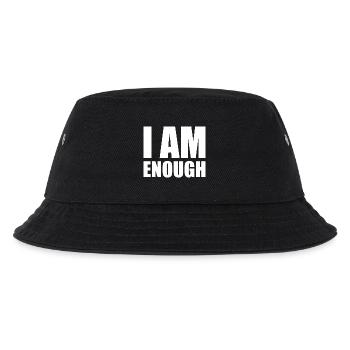 I am enough - Kids’ Bucket Hat - black - Front