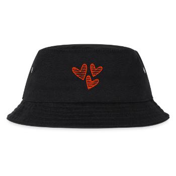 VALENTINSTAG. Junggesellinnenabschied. ICH LIEBE DICH. ICH LIEBE DICH. LIEBE - Kinder Bucket Hat - Schwarz - Vorne