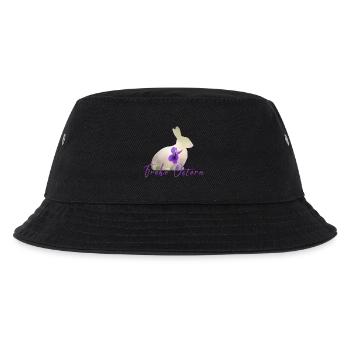 Ostern Frohe Ostern - Kinder Bucket Hat - Schwarz - Vorne