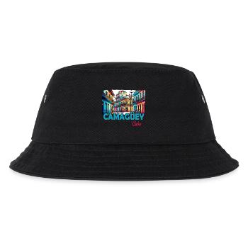 Camagüey Kuba Karibik Design - Kinder Bucket Hat - Schwarz - Vorne