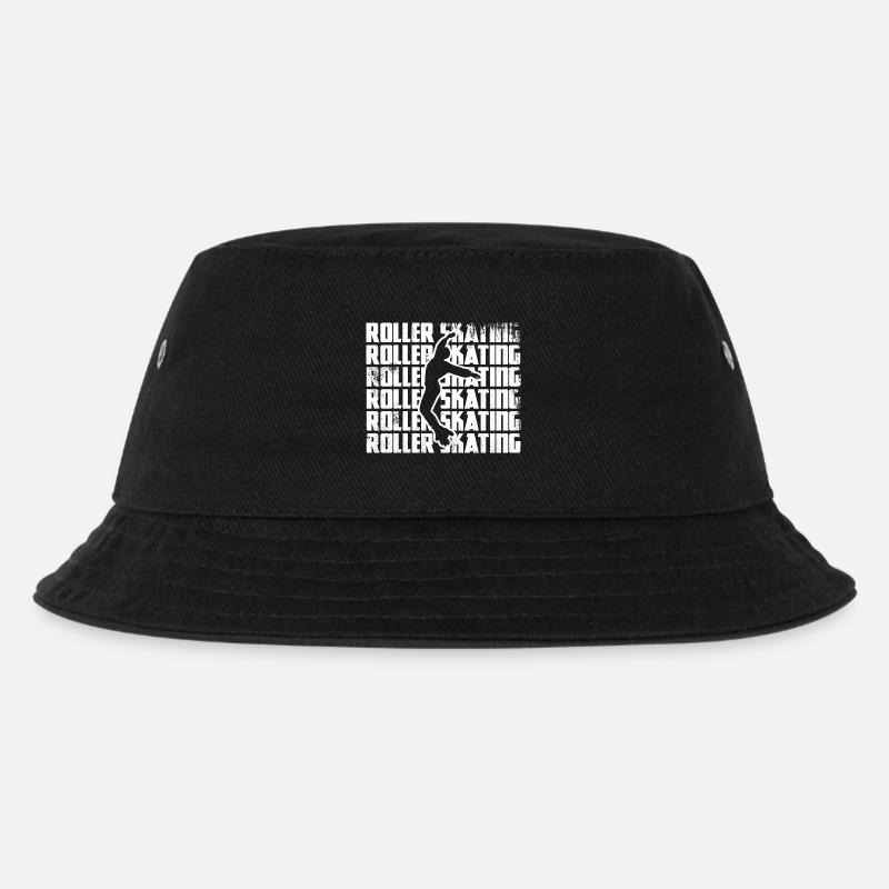 Rollkunstlauf - Kinder Bucket Hat - Schwarz