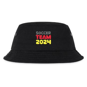 Deutschland soccer team 2024 Fußballfan Turnier - Kinder Bucket Hat - Schwarz - Vorne