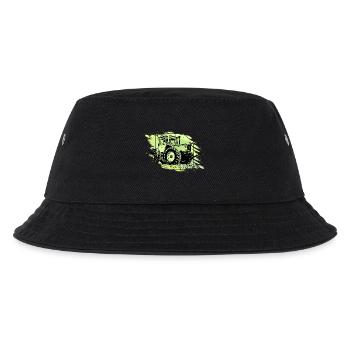 MB Tractor Grunge Retro - Kids’ Bucket Hat - black - Front