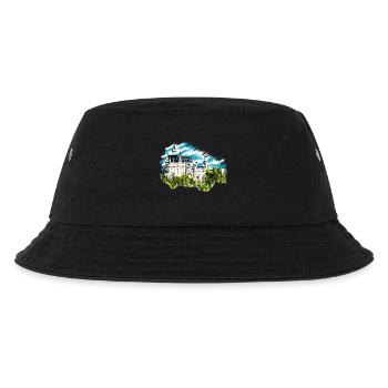 Neuschwanstein Castle - Kids’ Bucket Hat - black - Front