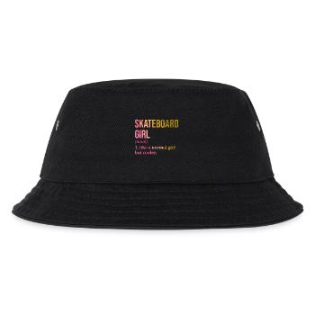 Skateboarding Skateboarding Skateboarding - Kids’ Bucket Hat - black - Front
