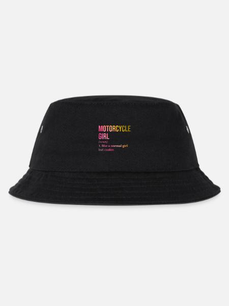 Motorcycle Motorcycle Motorcycle - Kids’ Bucket Hat - black