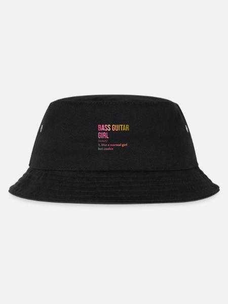 Bass Bass Bass - Kinder Bucket Hat - Schwarz