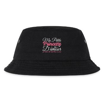 Cadeau princesse d'amour, ma princesse je t'aime - Bob Enfant - noir - Devant