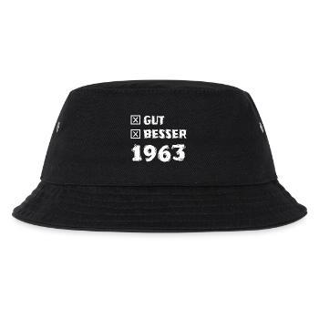 Gut 1963 - Kinder Bucket Hat - Schwarz - Vorne