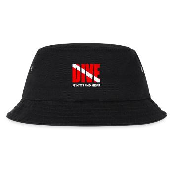Dive St. Kitts - Karibik - Caribbean - West Indies - Kids’ Bucket Hat - black - Front
