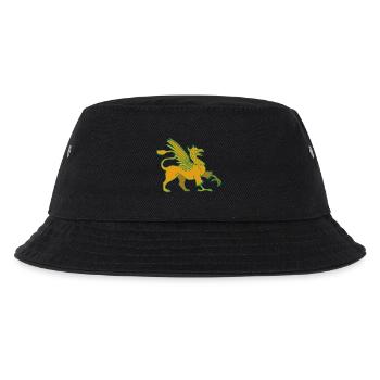 Fabelhaftes Tier, der Greif - Kinder Bucket Hat - Schwarz - Vorne