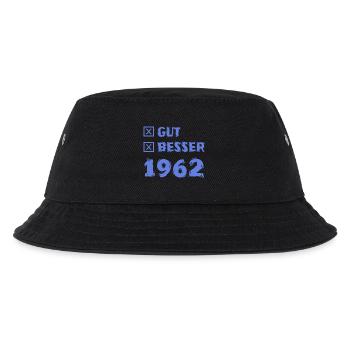 Besser 1962 - Kinder Bucket Hat - Schwarz - Vorne