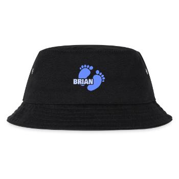Brian als Geburt - Kinder Bucket Hat - Schwarz - Vorne